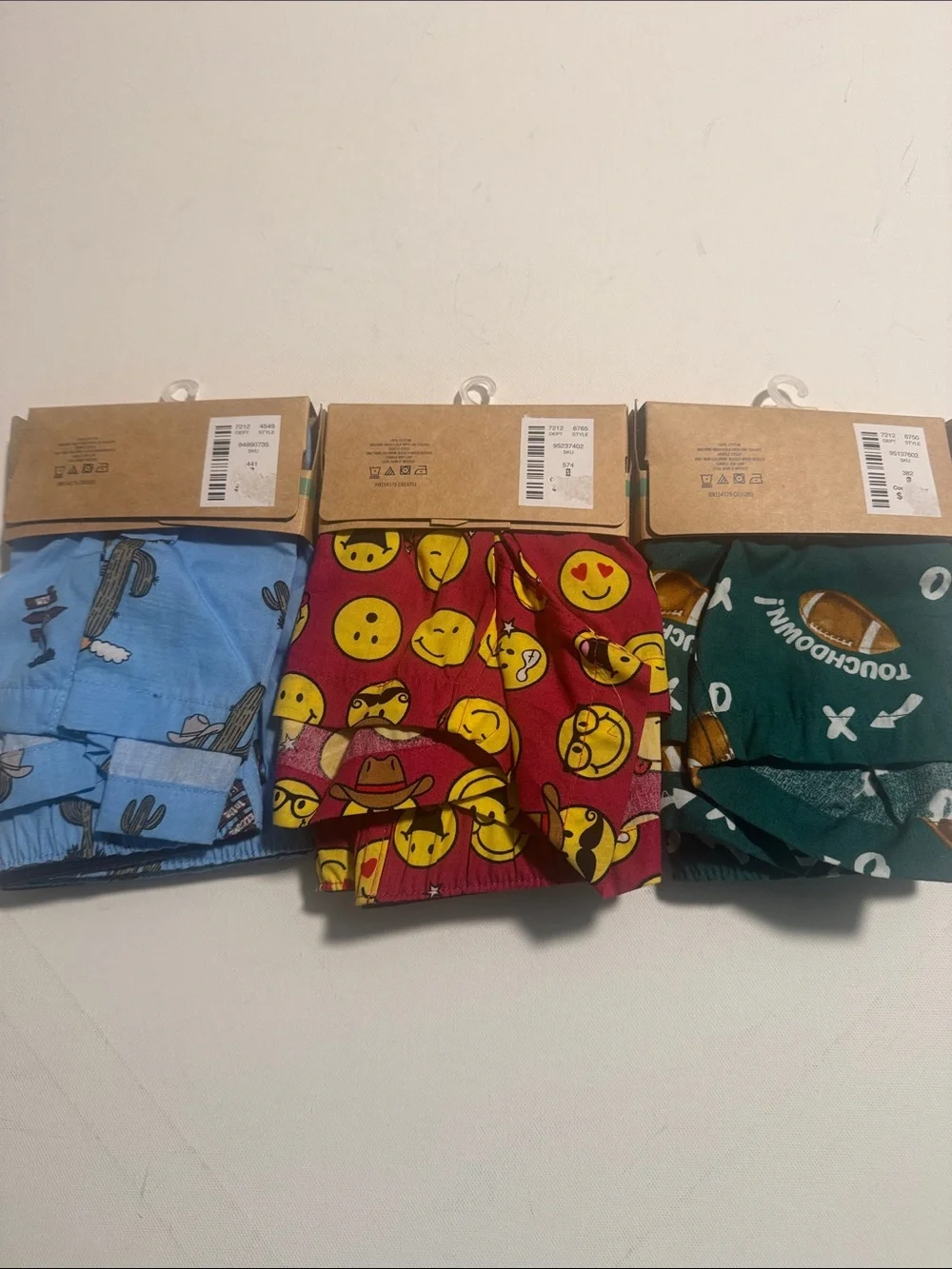 Aeropostale Boxers Mens Small 3 Pack